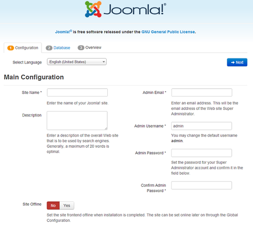 Joomla Not Installing